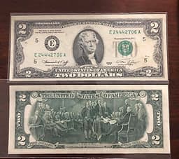 Tờ 2 USD 1976, tiền cổ Mỹ sưu tầm may mắn nhất thế giới