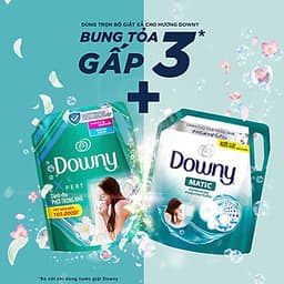 Nước Xả Vải Downy Expert Dành Cho Phơi Trong Nhà 2.4L (dạng túi)