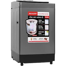 Máy giặt Sharp 11 kg ES-W110HV-S - Chỉ giao HCM