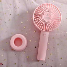 Combo 2 Quạt mini cầm tay nhỏ gọn,  xinh xắn