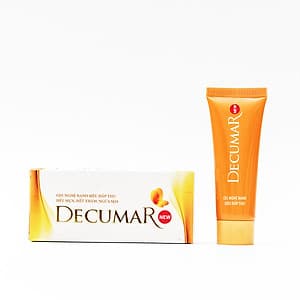 Bộ sản phẩm hỗ trợ trị mụn Decumar New (gồm 1 Gel bôi mụn Decumar New và 1 Gel rửa mặt ngừa mụn Decumar Clean 50g)