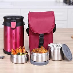 Bộ Hộp Cơm Giữ Nhiệt Easy Take Lunch Box Lock&Lock LHC8034 (2000ml)