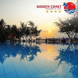 [2021] Golden Coast Resort & Spa 4* Phan Thiết - Gói Ăn 03 Bữa, Hồ Bơi, Bãi Biển Riêng, Gần Kê Gà, Nhiều Ưu Đãi Hấp Dẫn