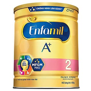 CRM - Sữa Bột Enfamil A+ 2 (400g) dành cho trẻ từ 6 - 12 tháng