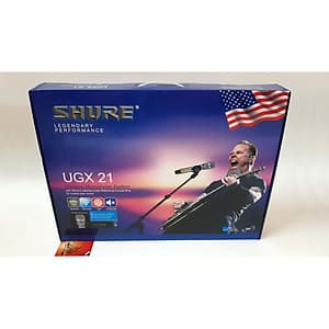 Micro Karaoke Shure UGX21 - Hàng chính hãng