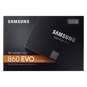Ổ Cứng SSD Sata III 2.5 inch 500GB Samsung 860 Evo - Hàng Nhập Khẩu (Box Tiếng Anh)