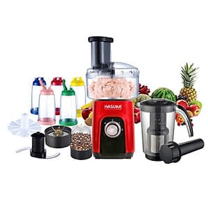 MÁY XAY SINH TỐ ĐA NĂNG 350W - HSK7299 - HÀNG CHÍNH HÃNG - Màu ngẫu nhiên - Tặng 05 cốc xay thông minh