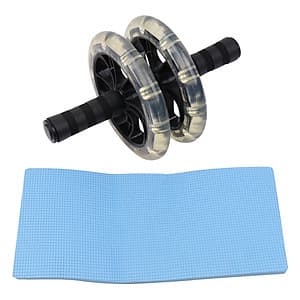 Con Lăn Tập Bụng Roller Wheel RLW - Kèm Thảm Lót