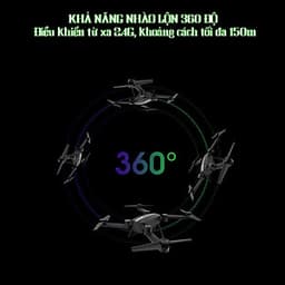 Máy bay quay phim điều khiển từ xa Flycam SkyHunter X8 camera 200W kết nối wifi tới điện thoại