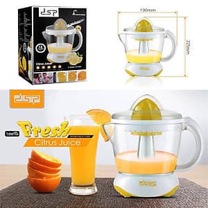 Máy vắt cam gia đình DSP công suất 40W, Dung tích bình 1 lít - Hàng Chính Hãng