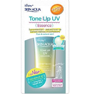 Tinh Chất Chống Nắng Dưỡng Ẩm Nâng Tông Che Khuyết Điểm Sunplay Skin Aqua Tone Up Uv Essence 50G