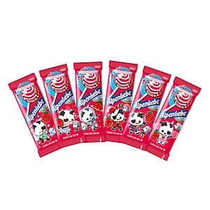 Kẹo Mút Alpenliebe Hương Dâu Kem (Gói 40 Que)