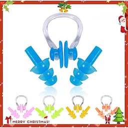 Bộ kit đi bơi bịt tai và bịt mũi  chất liệu Silicon cao cấp Yesure ( Giao màu ngẫu nhiên )