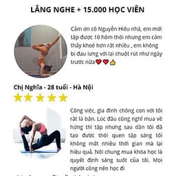  Khóa học YOGA- 30 ngày Yoga đánh thức sức mạnh vẻ đẹp- UNICA.VN
