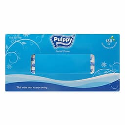 Giấy Lụa Hộp Pulppy (180 tờ) - Giao màu ngẫu nhiên