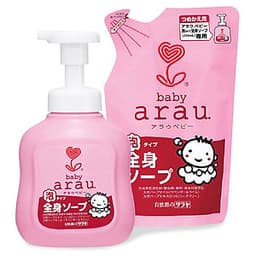 Combo Sữa Tắm Cho Em Bé Arau Baby (Bình 450ml + Túi 400ml)