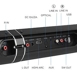 loa thanh âm thanh nổi 3D kết nối smart tivi  LP-1807P 