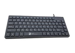 Bàn phím máy tính-Bàn phím mini có dây HN R8 1812 phím bấm rất nhẹ êm - Hàng nhập khẩu