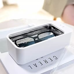 máy làm sạch siêu âm xiaomi Lofans, làm sạch kính và đồ trang sức