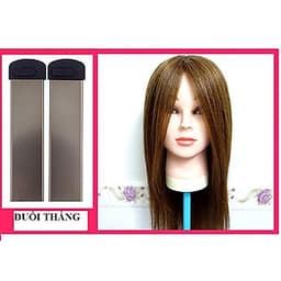 Máy uốn, duỗi, bấm xù tóc 4 in 1 có 4 mức chỉnh nhiệt PRO (Màu tím)