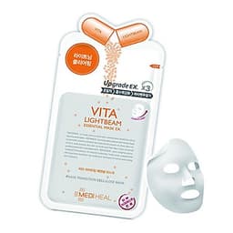 Hộp 10 Mặt nạ dưỡng trắng sáng da Mediheal Vita Lightbeam Essential Mask Ex 25ml x10