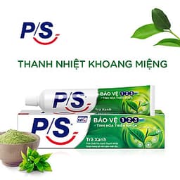 Kem Đánh Răng P/S Bảo Vệ 123 Trà Xanh (190g)