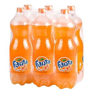[Nhập mã COCATET2021] Lốc 6 Chai Nước Giải Khát Có Gas Fanta Cam (1.5L / Chai)
