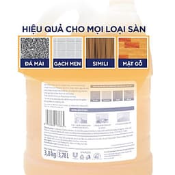 Nước Lau Sàn Sunlight Tinh Dầu Thiên Nhiên - Hương Thiên Thảo 3.8kg