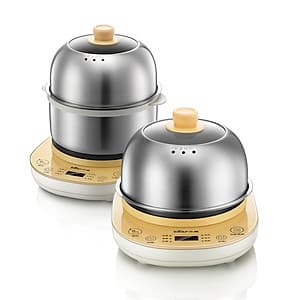 Máy Luộc Trứng/Hấp Thức Ăn Tự Động Bear