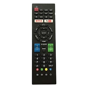 Remote Điều Khiển Cho TV LED, Smart TV Sharp RM-L1346 - Hàng nhập khẩu