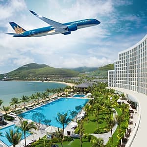 [Combo Tết Âm Lịch] 3N2Đ Vinpearl Nha Trang Bay Resort 5* + Vé Máy Bay Vietnam Airlines Từ HCM, Buffet Sáng, Vui Chơi Không Giới Hạn VinWonders Dành Cho 01 Người, Khởi Hành Mùng 1, 2, 4