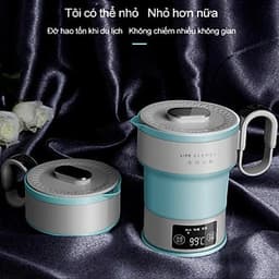 Ấm đun nước gấp gọn hiển thị số cao cấp