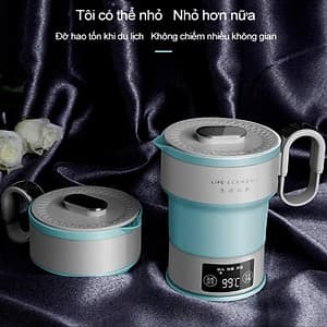Ấm đun nước gấp gọn hiển thị số cao cấp