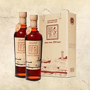 Cặp 2 chai nước Mắm Tĩn nhãn đỏ 40N (500ml)