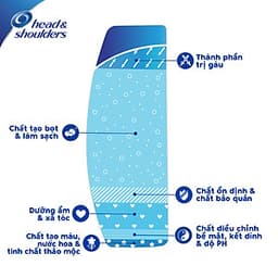 Dầu Gội Head Và Shoulders Bạc Hà Mát Lạnh (850ml)