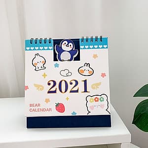 Lịch Bàn 2021 Sáng Tạo Để Bàn Trang Trí Công Việc Note Lịch Mới Kế Hoạch Năm