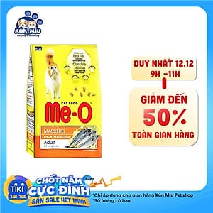 Thức Ăn Cho Mèo  Me-O Adult Vị Cá Thu (350g)