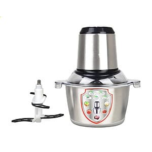 Máy xay thịt, xay cá, thực phẩm cối inox 304 dung tích 1.8L, công suất 350W xay cực nhuyễn