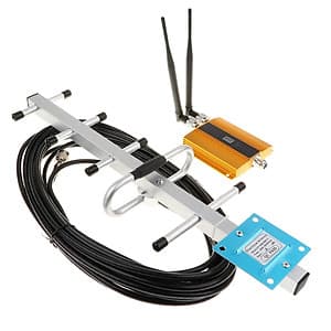 GSM 900Mhz Tín Hiệu Điện Thoại Repeater Tăng Áp Khuếch Đại W/Yagi Ăng Ten Bộ