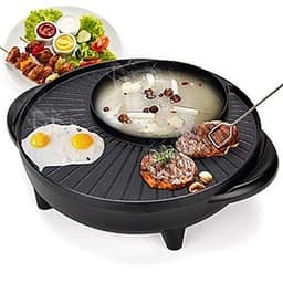 Bếp điện lẩu nướng (35 x 17 x 42cm) - Đen