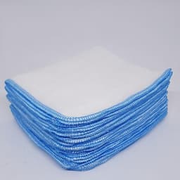 Gói 50 Khăn sữa vải gạc Thanh Thanh Dày 4 lớp 25x30cm 100% cotton (Đồ dùng vệ sinh cho bé) 