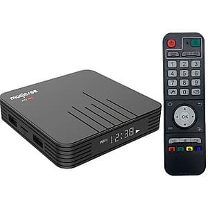 ANDROID TV BOX MAGICSEE N5 MAX – ANDROID 9.0, CHIP AMLOGIC S905X3 - RAM 4G 
