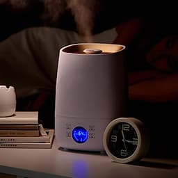 Máy Tạo Ẩm Điều Hoà Không Khí, Máy Phun Sương Để Bàn Dùng Cho Phòng Ngủ, Phòng Làm Việc