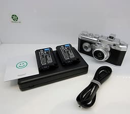 Bộ 2 pin và sạc đôi RavPower NP-FW50 cho Sony A6000, A6300, A6500, A7, A7 II, A7R, A7S... - Hàng chính hãng