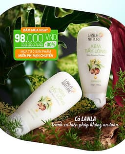 Kem Tẩy Lông Lanla (100g)