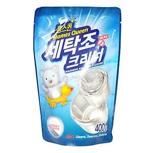 Combo 3 Bột Tẩy Vệ Sinh Diệt Khuẩn Lồng Máy Giặt Homes Queen (400g / Túi)