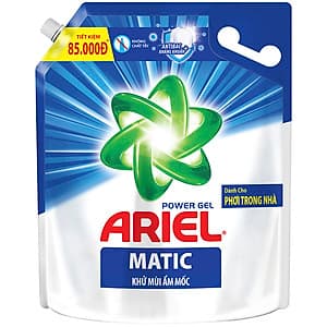 Nước Giặt Ariel Khử Mùi Ẩm Mốc Túi 3.2kg