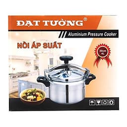 Nồi áp suất ga 7L Đạt Tường có đáy từ ASG-05 – Màu trắng - Hàng chính hãng