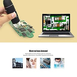 KÍNH HIỂN VI ĐIỆN TỬ PHÓNG ĐẠI 1600X KẾT NỐI ĐIỆN THOẠI VÀ MÁY TÍNH DIGITAL MICROSCOPE
