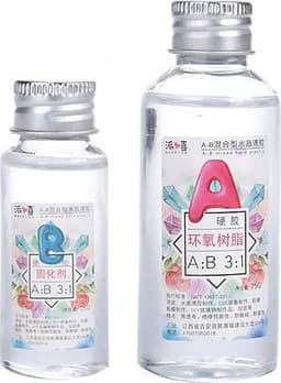Keo Resin Epoxy Đổ Khối Trong Suốt (2 Chai)